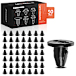 APRCF318 50 Pcs 13mm Nylon Bumper Cover Grommet Retainer Clips