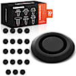 2021 Dodge Durango - Clips & Fasteners, These clips are only for 33mm hole size., Black, Rubber, Set of 20