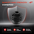 APRCF3195 20 Pcs 17mm Rubber Outer Panel Stopper Fastener Clips
