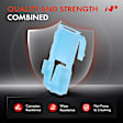 APRCF3303 20 Pcs 36mm Nylon Door Moulding Retainer Clips