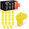 APRCF3411 20 Pcs M3.5 Screw Fasteners Front & Rear Bumper & Fog Lamp U-Nut