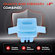 APRCF3436 30 Pcs 7mm Nylon Exterior Fender Moulding Clips