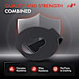 1976 Chevrolet C10 - Clips & Fasteners, It fits the model With 6.35 mm Rod Diameter, Black, Metal, Set of 30