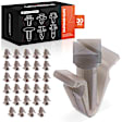 APRCF3663 30 Pcs 18mm Nylon Grille Retainer Clip Fastener