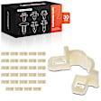 APRCF3675 30 Pcs 3mm Inside Diameter Nylon Windshield Washer Hose Retainer Clip