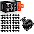 APRCF3688 50 Pcs Nylon Rear Seat Cushion Pad Retainer Fastener Clips Fender