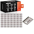 2017 Mazda 3 - Clips & Fasteners, Metal, Set of 50