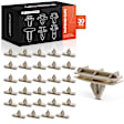 APRCF3697 30 Pcs 9mm Fender Flare Moulding Retainer Clip