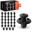 APRCF3828 30 Pcs 8mm Nylon Bumper Hood Fender Splash Guard Retainer Clip