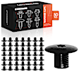 APRCF3961 50 Pcs 9.5mm Clip Fastener Cowl Top Stud Cover Retainer