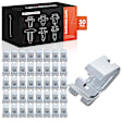 APRCF3964 50 Pcs Zinc Organic Radiator Grille Retainer Clips