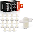 APRCF4031 20 Pcs Nylon Bumper Grommet Nut Clip Nylon Retainer Fastener