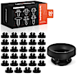 APRCF4041 30 Pcs 8mm Rod 11mm Hole Hood Prop Holder Grommet Retainer Clip