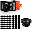 APRCF4042 50 Pcs 8mm Rod 11mm Hole Hood Prop Holder Grommet Retainer Clip