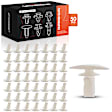 APRCF4078 50 Pcs 5mm Nylon Weatherstrip Retainer Clip Push-Type