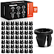 APRCF4090 50 Pcs 10mm Nylon Grille & Side Marker Light Grommet Retainer Clip