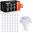 APRCF411 50 Pcs 9mm Trim Panel Retainer Clip Triple Head