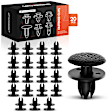 APRCF4167 20 Pcs 7mm Rear Door Trim Clip Luggage Compartment Retainer Push-Type