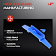 APRCF4190 50 Pcs Nylon Blue Drip Moulding Clip Fasteners with Sealer