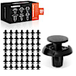 APRCF4200 50 Pcs 8mm Nylon Front Fender Retainer Clip Push-Type