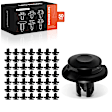 APRCF4278 50 Pcs 8mm Nylon Fender Bumper Retainer Clip Fastener Push-Type
