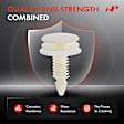 2003 Chevrolet Venture - Clips & Fasteners, White, Nylon, Set of 20