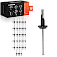 APRCF4360 50 Pcs 3.97mm Aluminum Rivet Retainer Clip Fastener