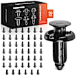 2024 Honda Odyssey - Clips & Fasteners, Black, Nylon, Set of 50