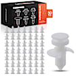 2004 Lincoln Town Car - Clips & Fasteners, These clips are only for 9.53 mm diameter holes, White, Nylon, Set of 50
