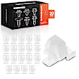 APRCF451 20 Pcs 12mm Nylon Body Side Moulding Clips