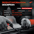 APRCF4542 30 Pcs 27mm Stem Black Nylon Trunk Trim Retainer Clip Single Head Type