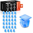 APRCF455 30 Pcs 15mm Nylon Bumper to Body Side Moulding Retainer Clips