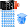 APRCF456 50 Pcs 15mm Nylon Bumper to Body Side Moulding Retainer Clips