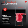 APRCF458 30 Pcs 14mm Red Nylon Body Side Moulding Retainer Clips