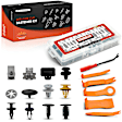 APRCF4663 104 Pcs Bumper Fender Trim Clips Retainer Fastener Kits