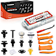 APRCF4681 105 Pcs Bumper Fender Trim Clips Retainer Fastener Kits