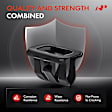 APRCF487 20 Pcs Metal Grille & Bumper Cover Fastener Retainer Clips