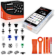 APRCF4932 190 Pcs Fender Bumper Moulding Retainer Fastener Clips Kit