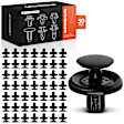 APRCF579 50 Pcs 7mm Nylon Engine Under Cover Retainer Clip Push-Type
