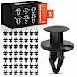 2006 Chevrolet Impala - Clips & Fasteners, Black, Nylon, Set of 50