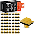 APRCF667 50 Pcs Rocker Moulding Fastener Retainer Clip with Sealer