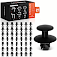 2022 Dodge Durango - 50 Pcs 8mm Mounting Expansion Rivet Retainer Clip Push-Type