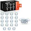 APRCF873 20 Pcs 6.3mm Zinc Door Trim Panel Retainer Nut