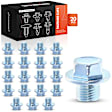 APRCF891 20 Pcs M12-1.25 Steel Oil Drain Plug Retainer Clip with Gasket
