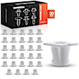 APRCF943 30 Pcs Nylon Body Side Moulding Nut Retainer Clip
