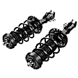APSA0198 Front Complete Strut & Coil Spring Assembly, Set of 2