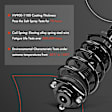 APSA0224 Front Complete Strut & Coil Spring Assembly, Set of 2
