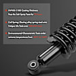 APSA0228 Front Complete Strut & Coil Spring Assembly, Set of 2