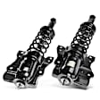 APSA0250 Rear Complete Strut & Coil Spring Assembly, Set of 2