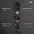 APSA0299 Front Complete Strut & Coil Spring Assembly, Set of 2